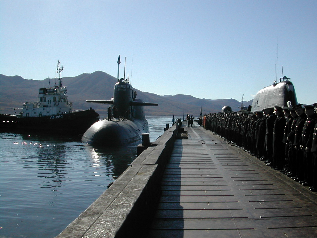Вилючинск поселок Рыбачий база подводных лодок